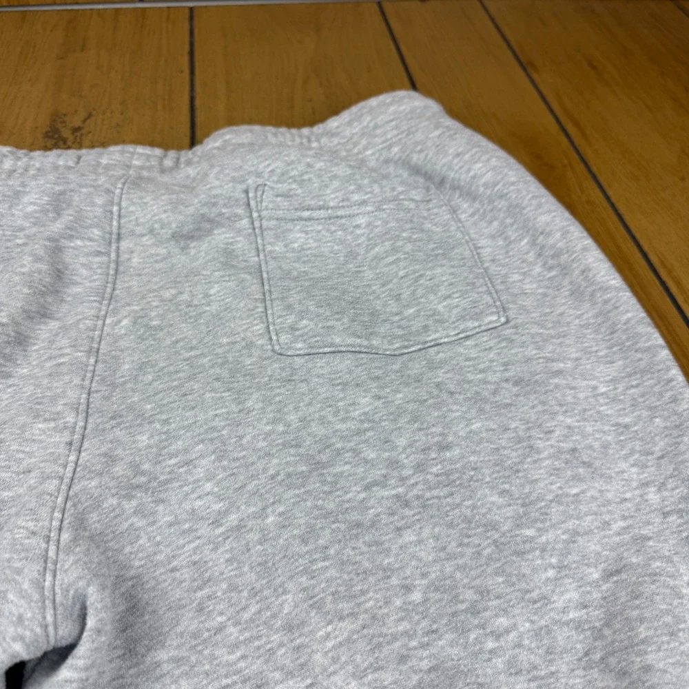 Hollister California Mens XL Grey Heather Jogger Sweatpants Drawstring Fleece